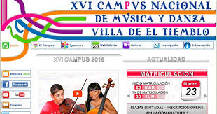 Campus Internacional de Música y Danza Villa de El Tiemblo.